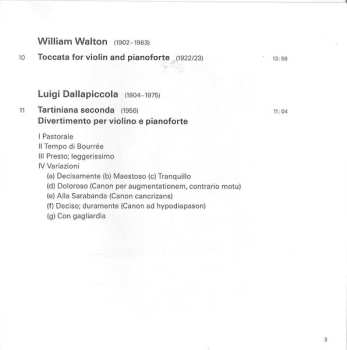 CD Sir William Walton: Poulenc / Walton / Dallapiccola / Schnittke / Silvestrov