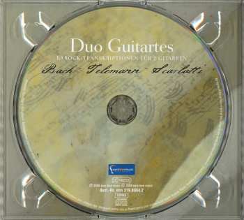 CD Johann Sebastian Bach: Barock-Transkriptionen Für 2 Guitarren
