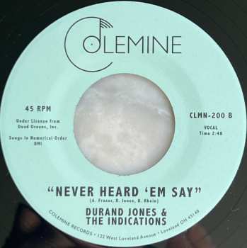 SP Durand Jones & The Indications: Power To The People