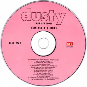 2CD/DVD Dusty Springfield: Reputation