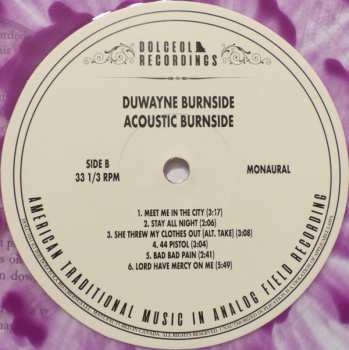 LP Duwayne Burnside: Acoustic Burnside CLR