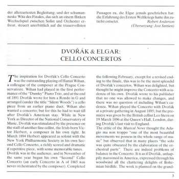 CD Antonín Dvořák: Cellokonzerte