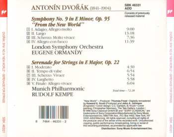 CD Antonín Dvořák: Symphony No. 9 "From The New World" • Serenade For Strings