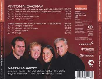 SACD Antonín Dvořák: String Quartets Op. 105 And 106