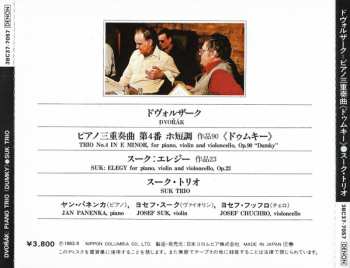 CD Antonín Dvořák: Trio No. 4 In E Minor, For Piano, Violin And Violoncello, Op. 90 "Dumky" / Elegy For Piano, Violin And Violoncello, Op. 23