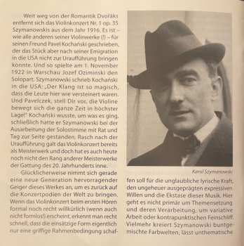 SACD Antonín Dvořák: Violin Concerto In A Minor, Op. 53 / Romance In F Minor, Op. 11 / Violin Concerto No. 1, Op. 35