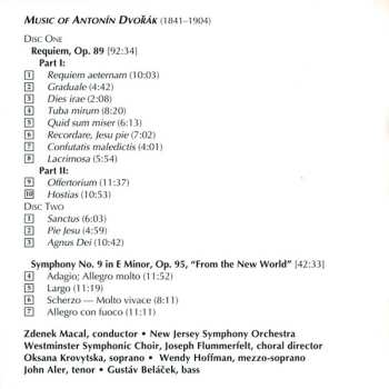 2CD Antonín Dvořák: Requiem / Symphony No. 9 "From The New World"