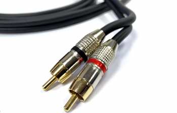 Technique audio Dynavox Cinchkabel RCA Black 0,5m