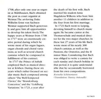 CD E. Power Biggs: Pieces For Organ - BWV 565 · 582 · 541 · 547