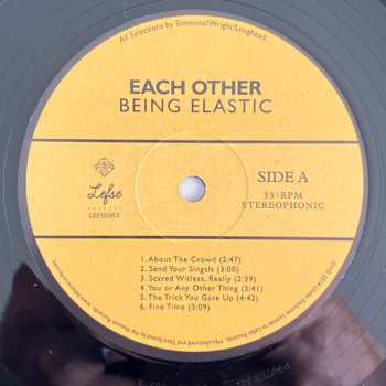 LP Each Other: Being Elastic