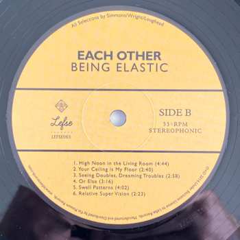 LP Each Other: Being Elastic