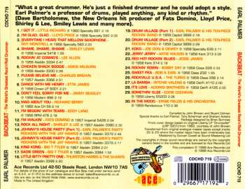 CD Earl Palmer: Backbeat The World's Greatest Rock 'N' Roll Drummer
