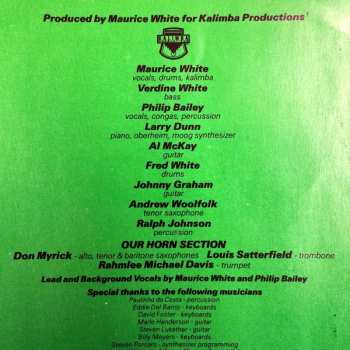 LP Earth, Wind & Fire: I Am