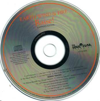 CD Earth, Wind & Fire: Raise!