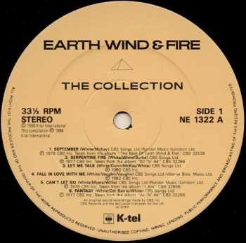 2LP Earth, Wind & Fire: The Collection
