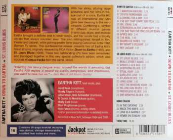 CD Eartha Kitt: Down To Eartha Plus St. Louis Blues