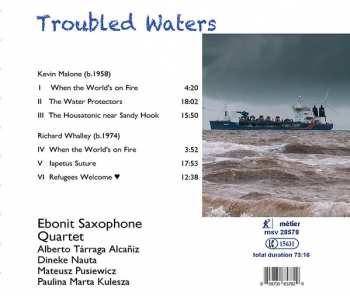 CD Ebonit Saxophone Quartet: Troubled Waters