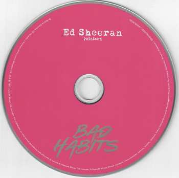 CD Ed Sheeran: Bad Habits LTD