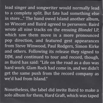 CD Eddie Baird: Hard Graft