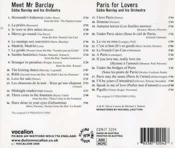 CD Eddie Barclay Et Son Orchestre: Meet Mr Barclay & Paris For Lovers