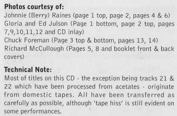 CD Eddie Cochran: Rockin' It Country Style (The Legendary Chuck Foreman Recordings 1953-55)