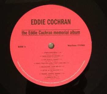 LP Eddie Cochran: The Eddie Cochran Memorial Album LTD