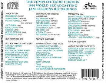 2CD Eddie Condon: The Complete Eddie Condon 1944 World Broadcasting Jam Sessions Recordings