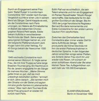 CD Eddie Constantine: Jeder Macht Mal Eine Pause