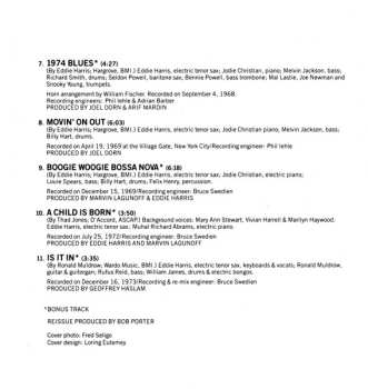 CD Eddie Harris: The Best Of Eddie Harris