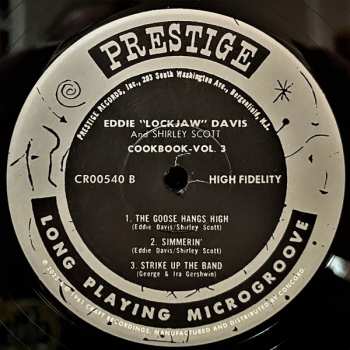 4LP/Coffret Eddie "Lockjaw" Davis: Cookin' With Jaws And The Queen: The Legendary Prestige Cookbook Albums LTD