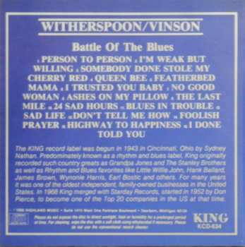 CD Jimmy Witherspoon: Battle Of The Blues Volume 3
