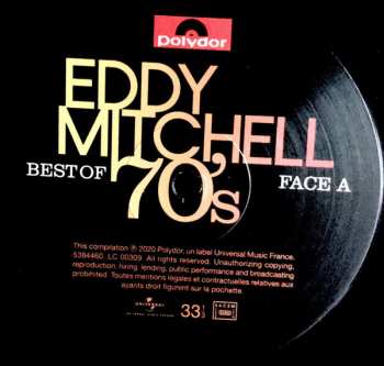 LP Eddy Mitchell: Best Of 70's
