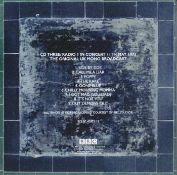 4CD/Coffret The Edgar Broughton Band: Gone Blue - The BBC Sessions