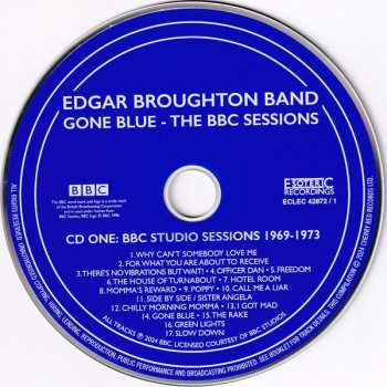 4CD/Coffret The Edgar Broughton Band: Gone Blue - The BBC Sessions
