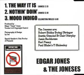CD Edgar Jones: The Way It Is