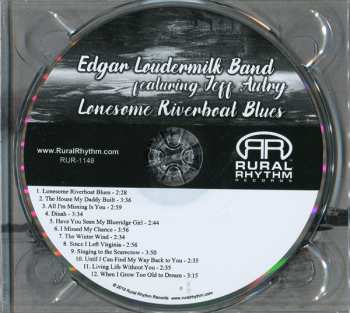 CD Edgar Loudermilk Band: Lonesome Riverboat Blues