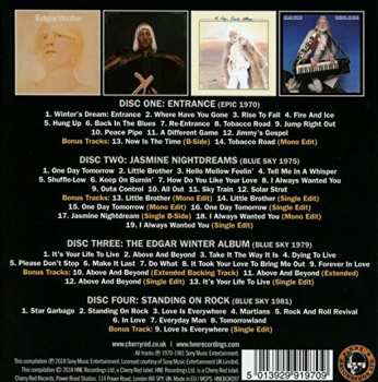 4CD/Coffret Edgar Winter: Tell Me In A Whisper: The Solo Albums 1970-1981
