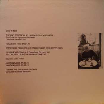 3CD/Coffret Edgard Varèse: Complete Works Of Edgard Varèse, Volume 1