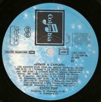 3LP/Coffret Edith Piaf: Hymne À L'Amour