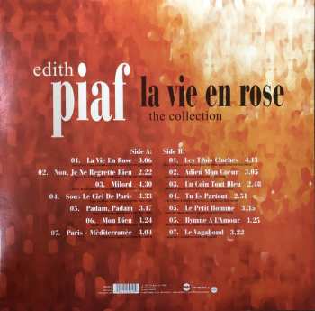LP Edith Piaf: La Vie En Rose: The Collection