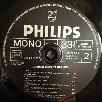 2LP Edith Piaf: Mon Légionnaire