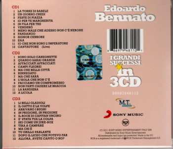 3CD/Coffret Edoardo Bennato: I Grandi Successi In 3 CD