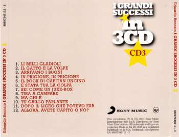 3CD/Coffret Edoardo Bennato: I Grandi Successi In 3 CD