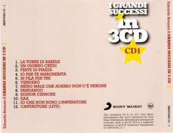 3CD/Coffret Edoardo Bennato: I Grandi Successi In 3 CD