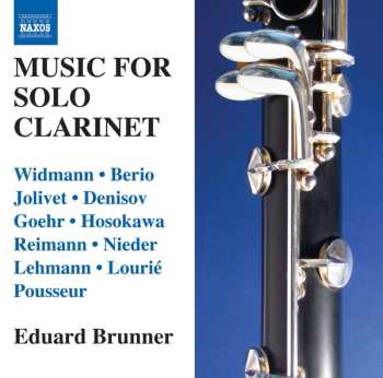 CD Eduard Brunner: Music For Solo Clarinet