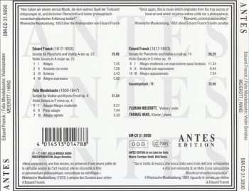 CD Felix Mendelssohn-Bartholdy: Kammermusik (Chamber Music)