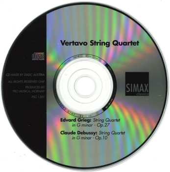 CD Edvard Grieg: String Quartets