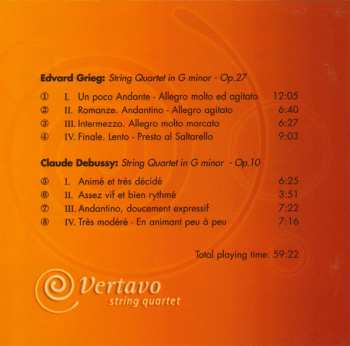 CD Edvard Grieg: String Quartets
