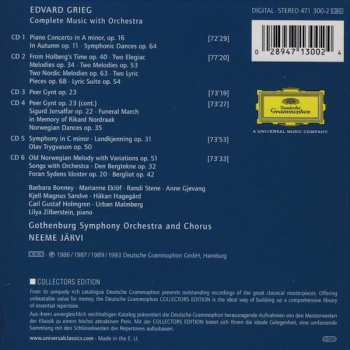 6CD/Coffret Edvard Grieg: Complete Music With Orchestra