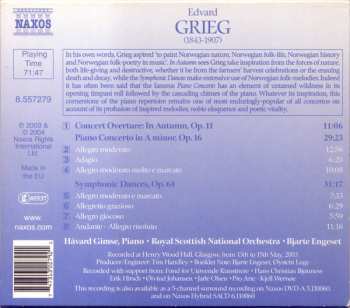 CD Edvard Grieg: Piano Concerto • Symphonic Dances